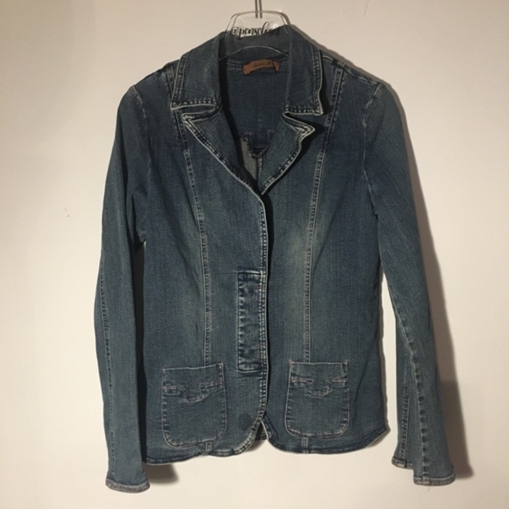 Arden B Blue Jean Jacket Size Large